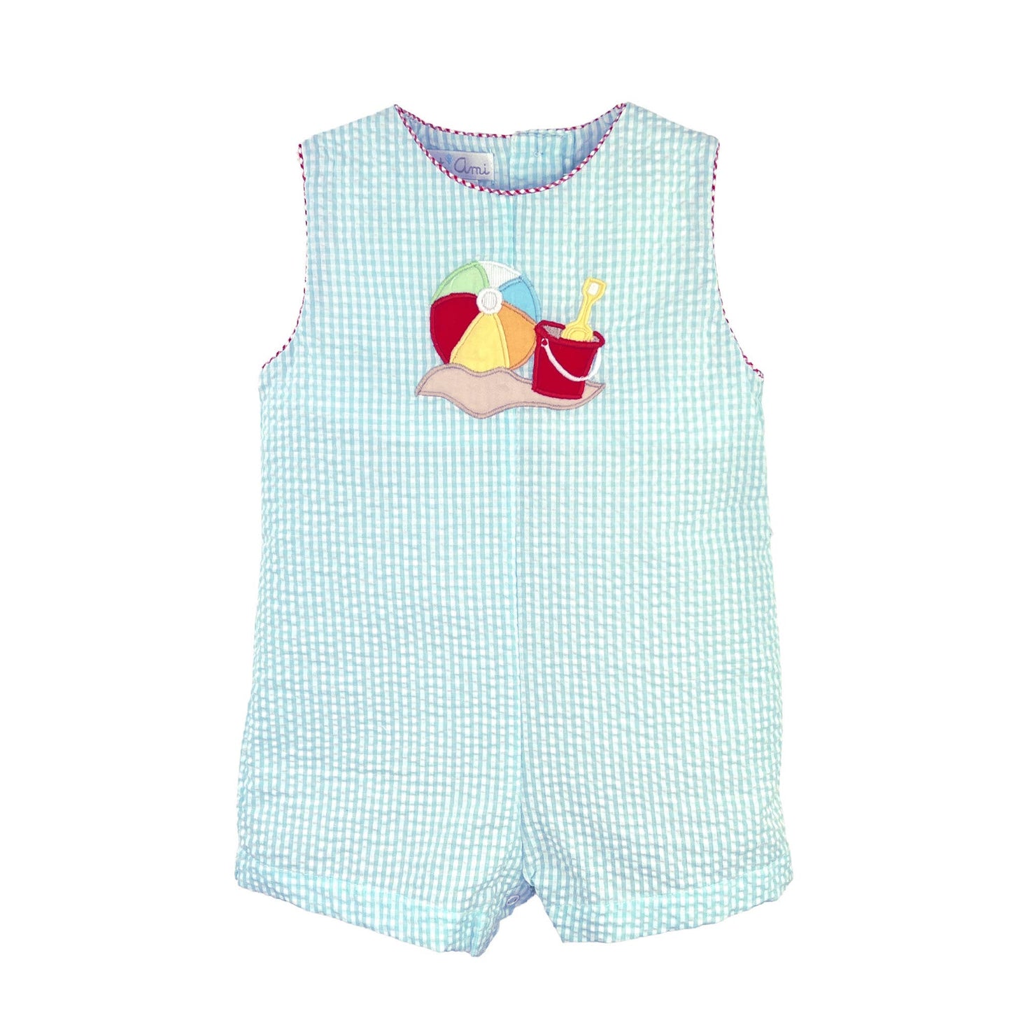 Sunsuit with Beach Applique