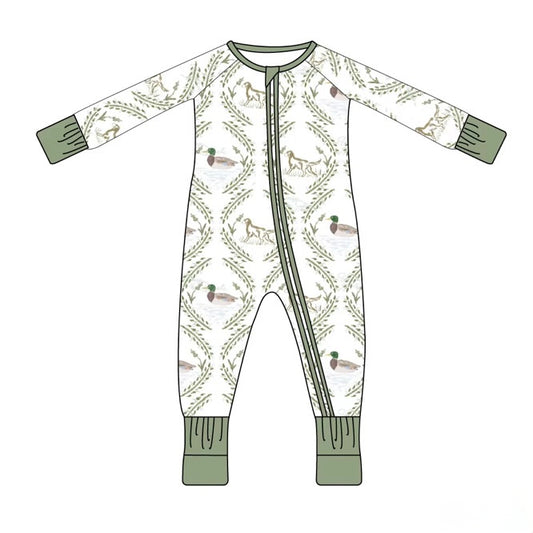 Dapper Trails Zippie Pajama  *ETA May*
