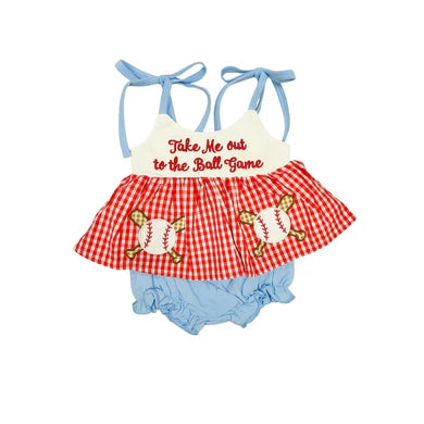 Take Me Out to the Ballgame Bloomer Set