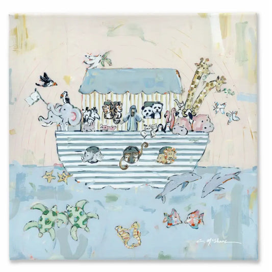 Chelsea McShane "Noah's Ark V" Canvas