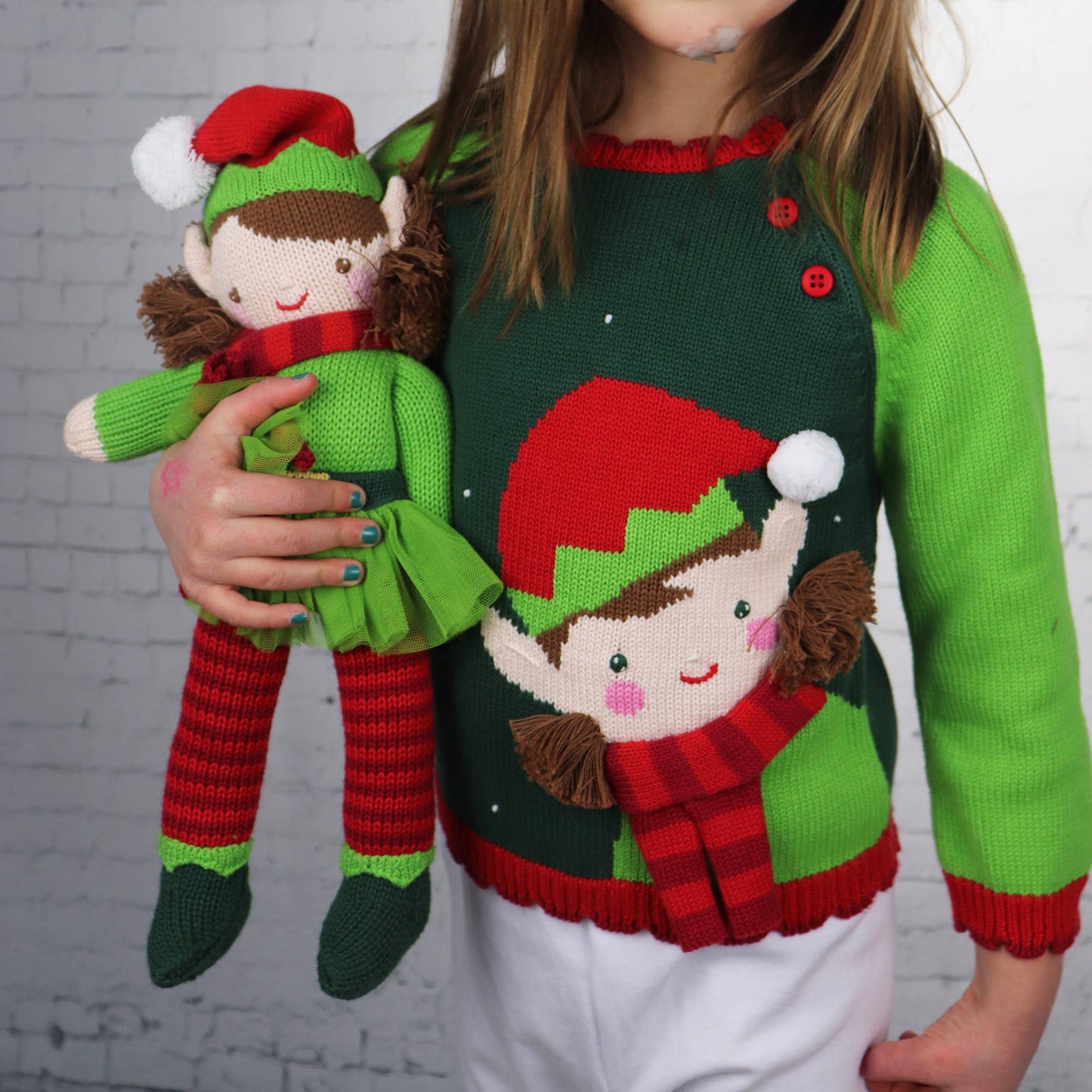 Ester the Elf Knit Doll