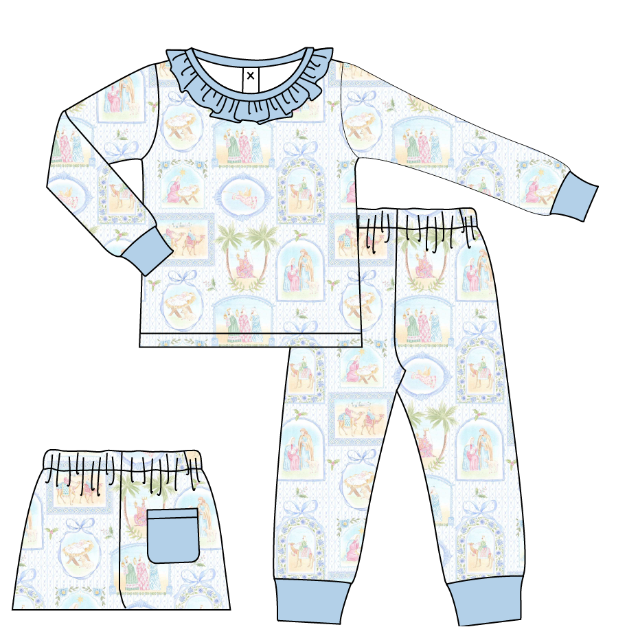 A Silent Night Ruffle Set * ETA 09/30