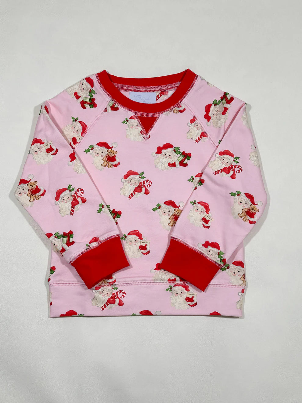 Campbell Crewneck- Gifts of Joy (Rutledge Red)