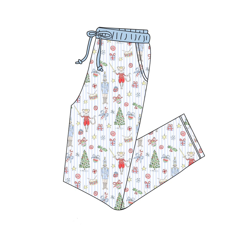 Men’s Nutcracker Noel Pants - Blue * ETA 09/30
