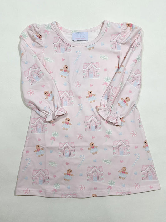 Charlotte Long Sleeve Play Dress- Candyland Dreams