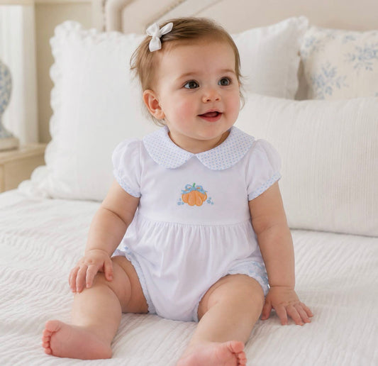 Prettiest in the Patch Collared Short Sleeve Bubble