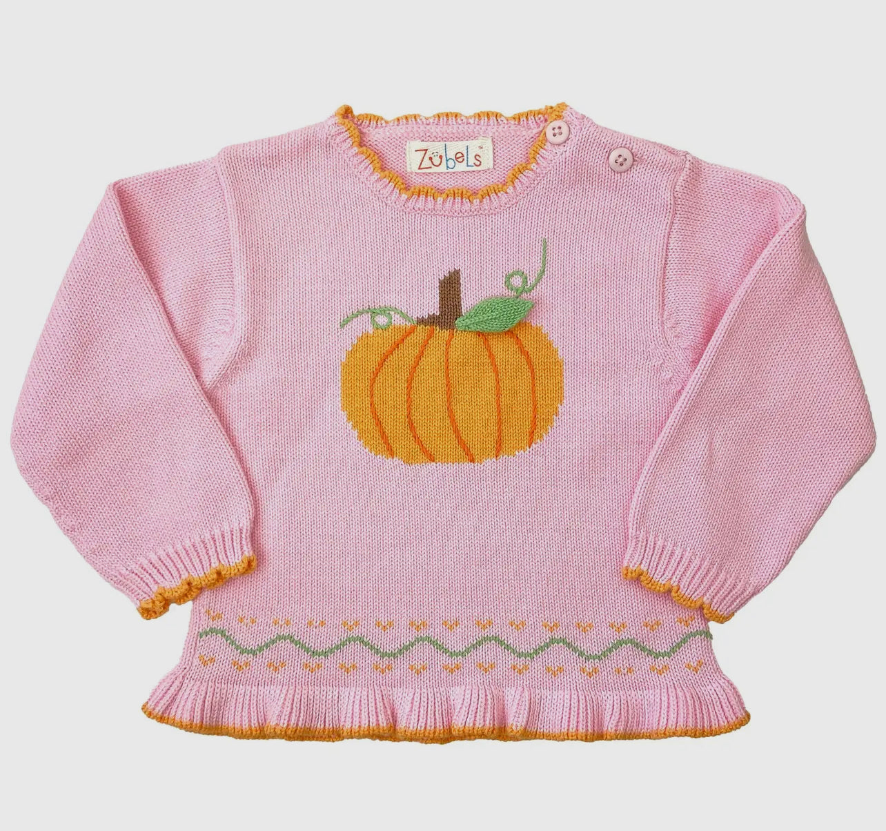 Pumpkin Knit Sweater