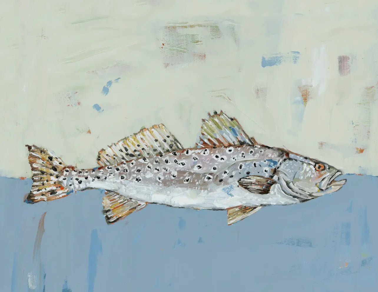 Speckled Sea Trout Canvas