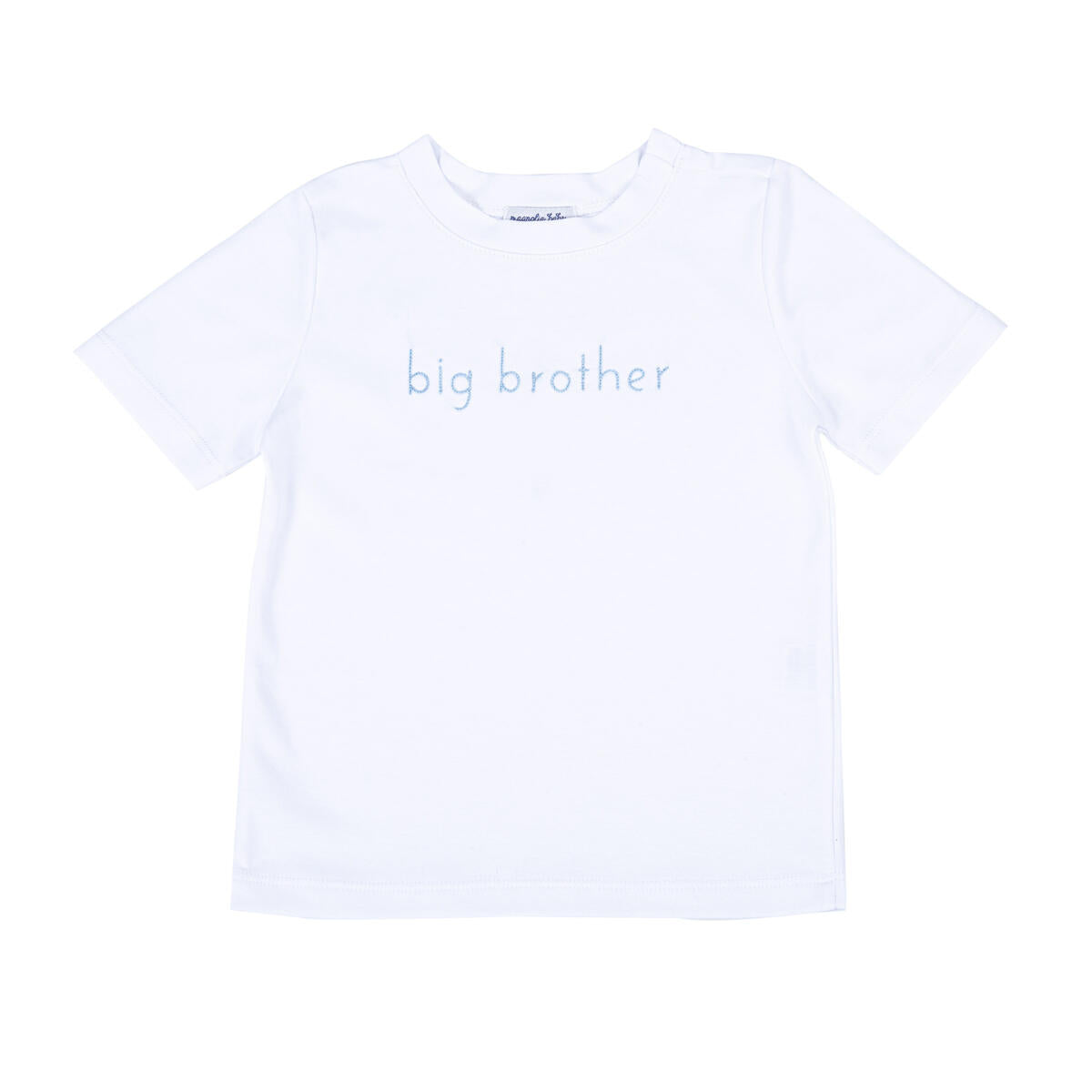 Brother and Sister Blue Emb Big Boy S/S Toddler T-Shirt
