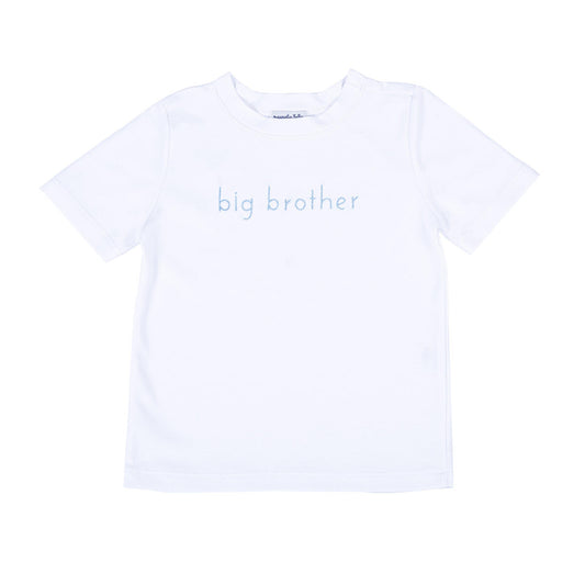 Brother and Sister Blue Emb Big Boy S/S Toddler T-Shirt