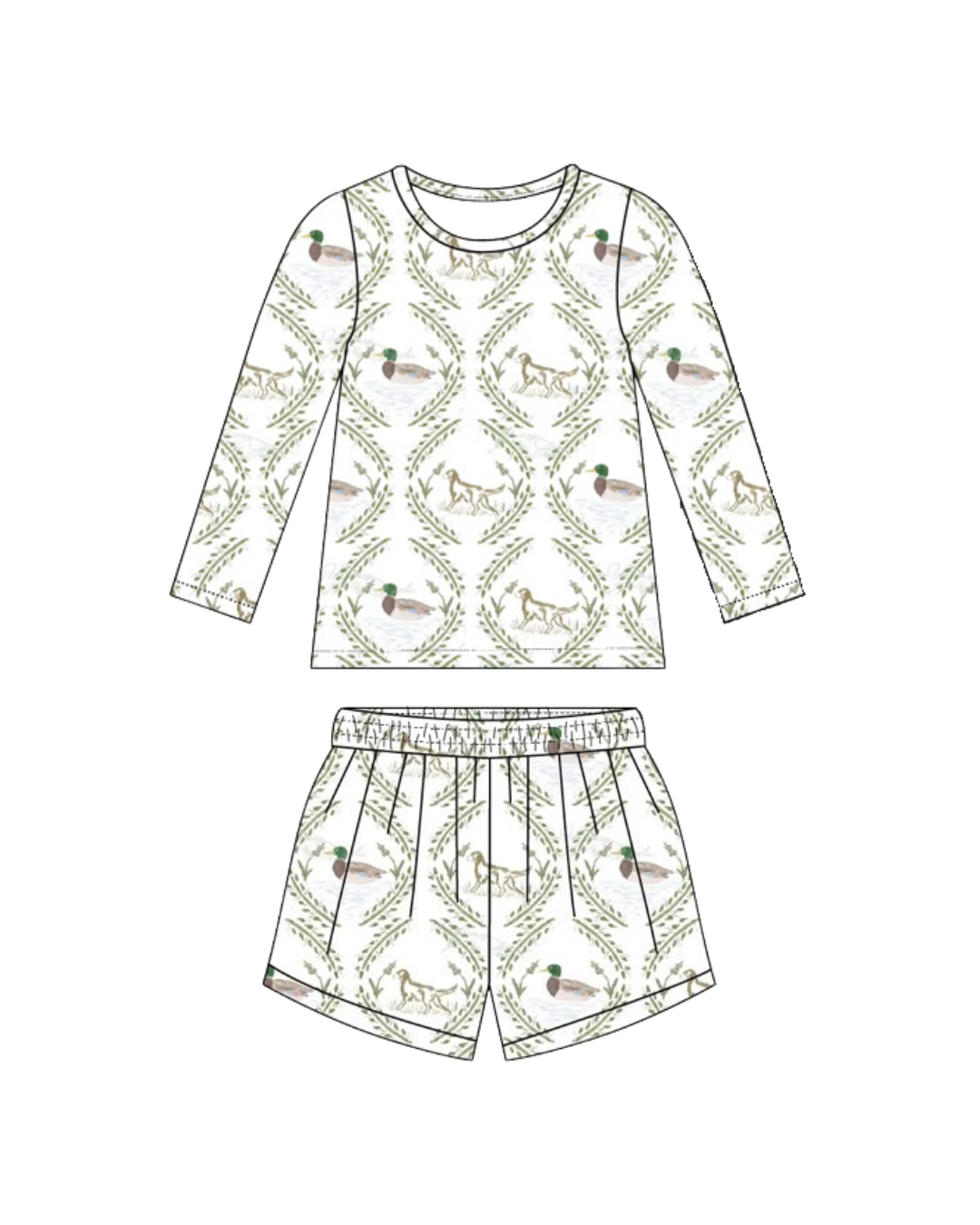 Dapper Trails Pajama * ETA May*
