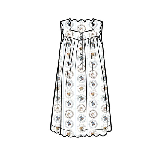 Women's Turkey Plates Night Gown *ETA May*