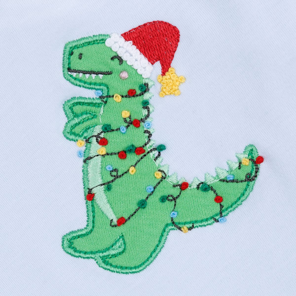 Merry Rexmas Combo Light Blue S/S Bubble