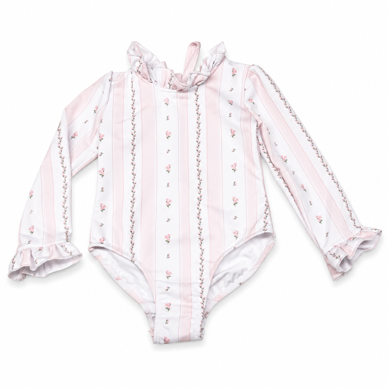 Petit Rosebuds Girls Long Sleeve Swim