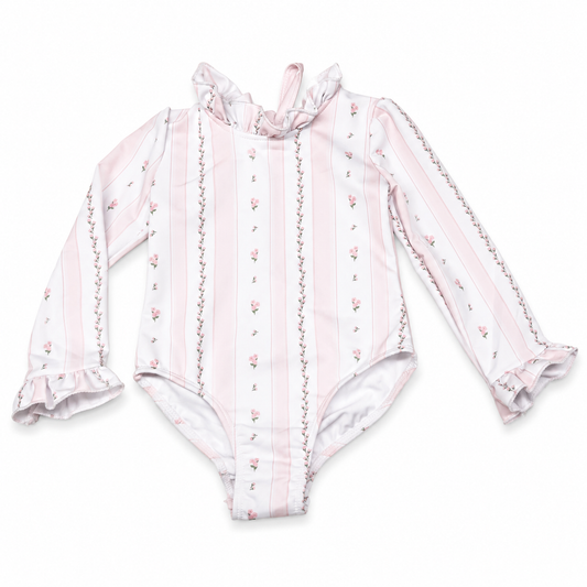 Petit Rosebuds Girls Long Sleeve Swim *05/30 ETA*