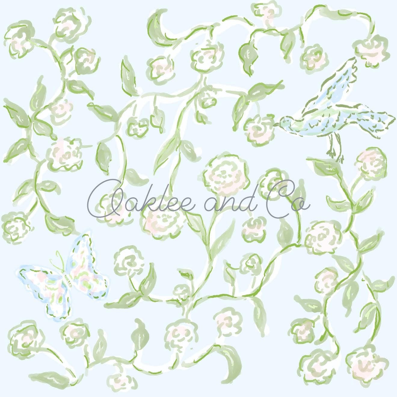 Songbird Garden Maxi Robe *ETA May*