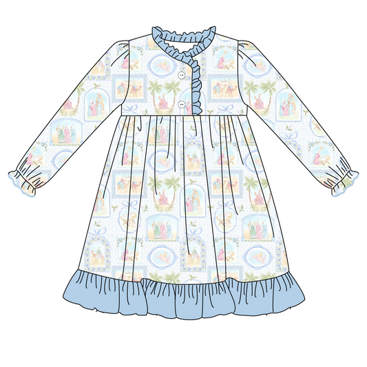 A Silent Night Ruffle Gown * ETA 09/30