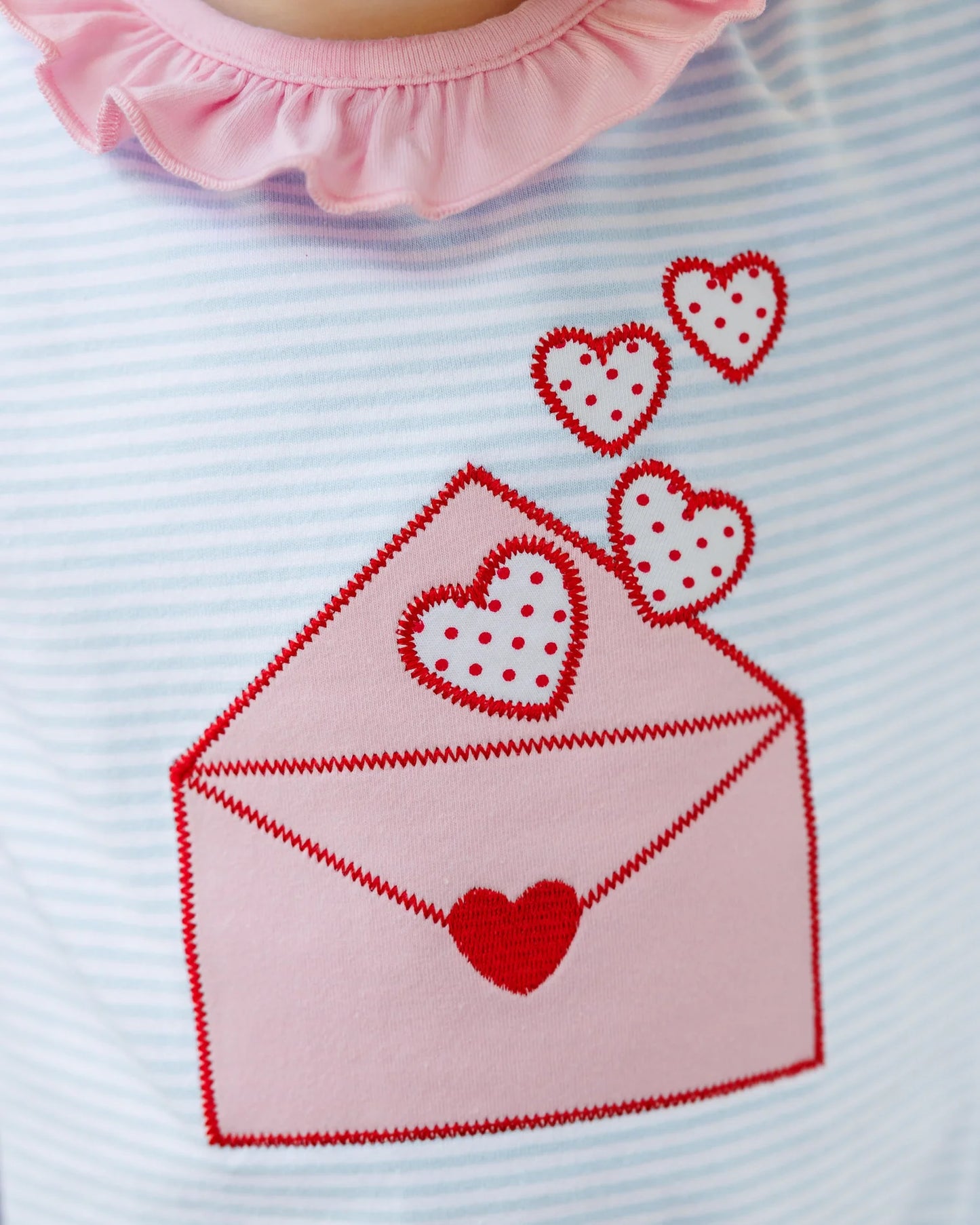 Love Letters Ruffle Romper