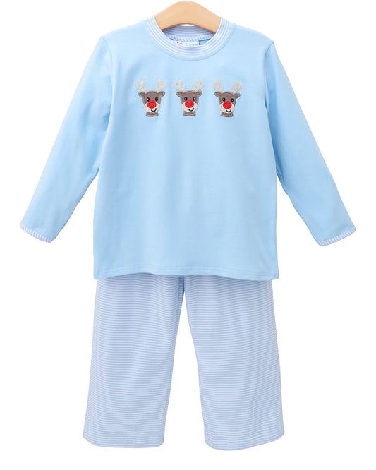 Run Run Rudolph Pants Set