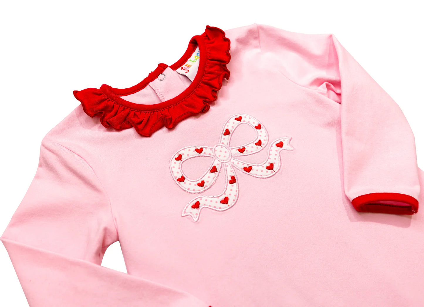 Cupid's Bow Ruffle Romper