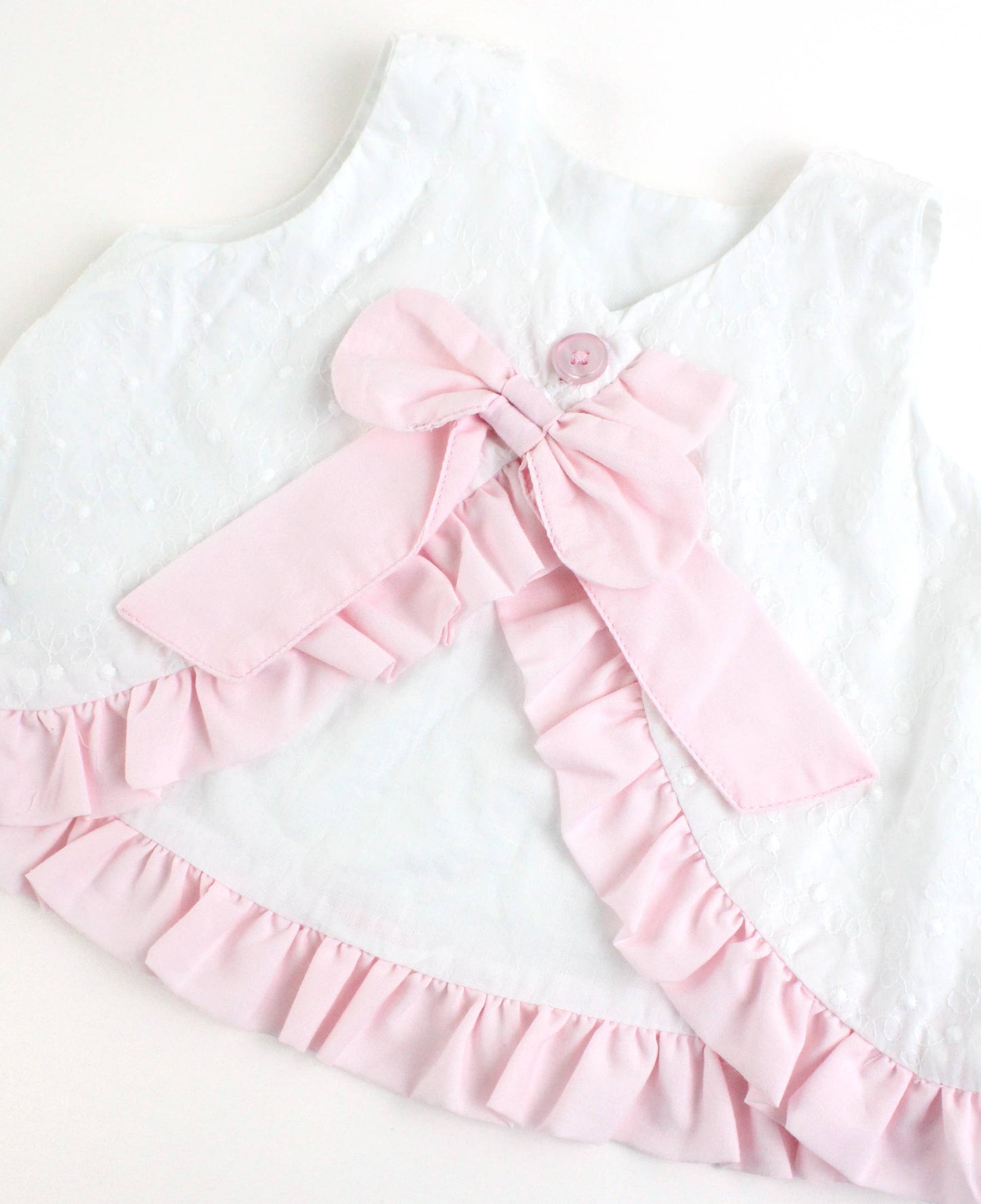 Baby Girls Swiss Dot Swing Top & Bloomer Set