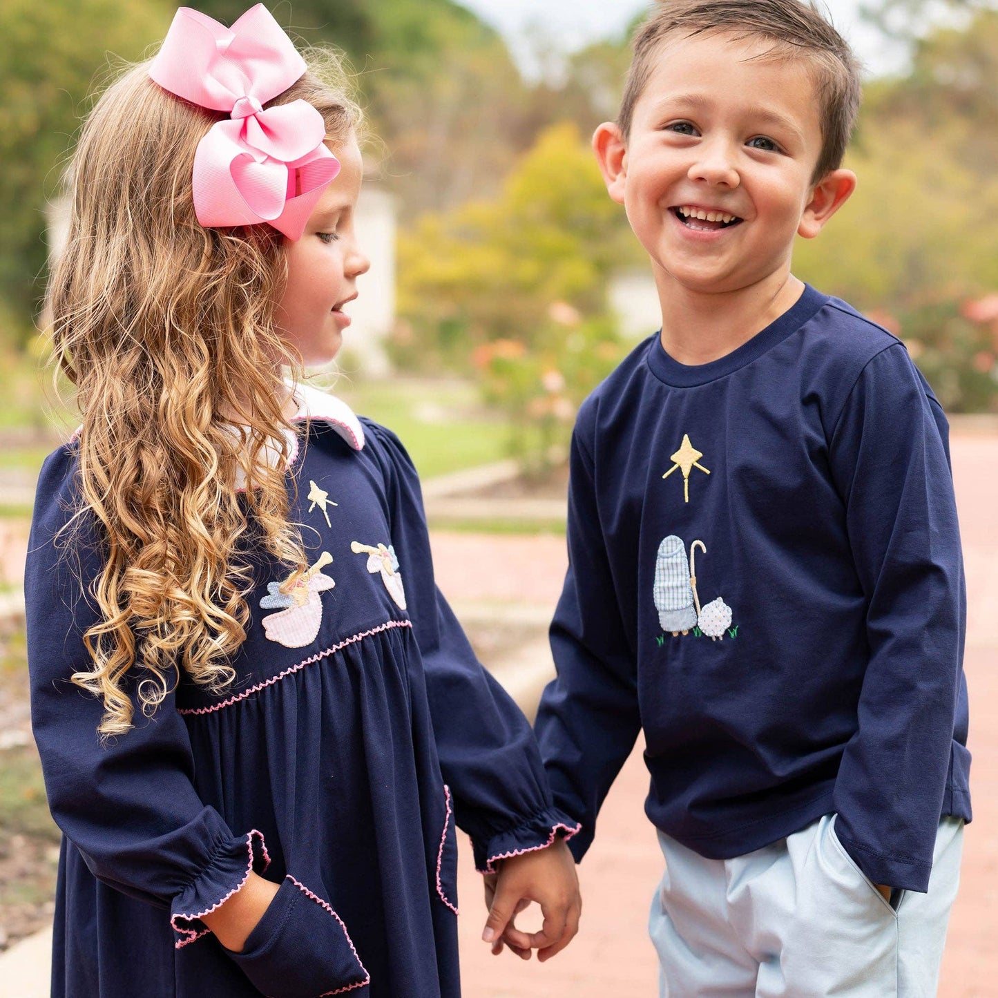 Boys Applique Shirt - Nativity