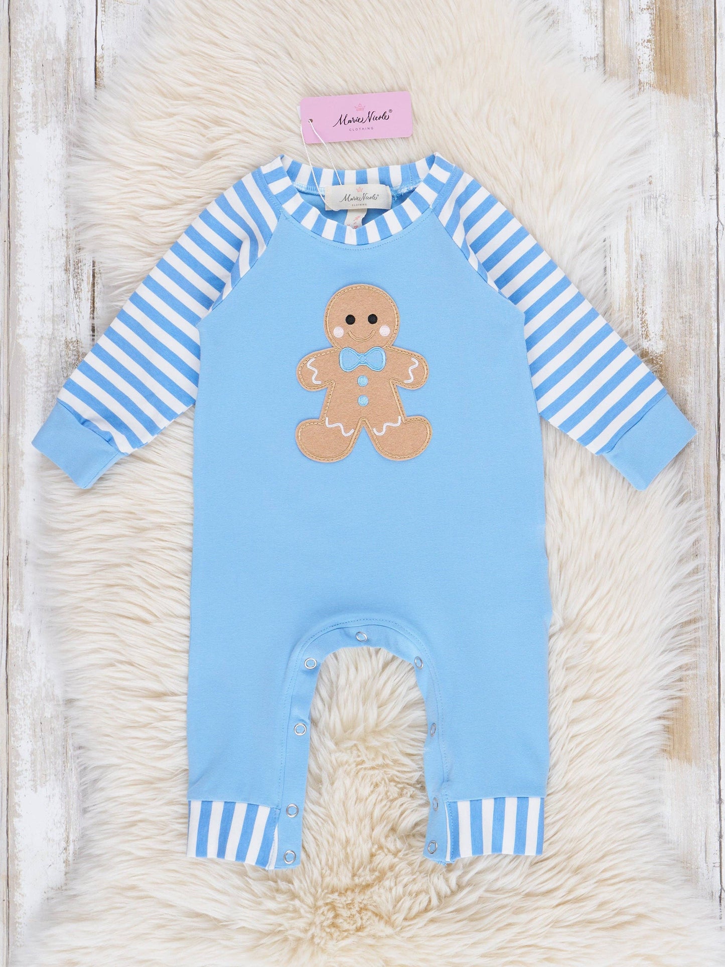 Christmas Gingerbread Romper