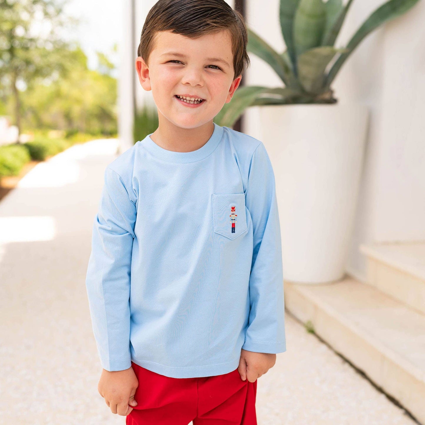 Boys Pocket Shirt - Nutcracker
