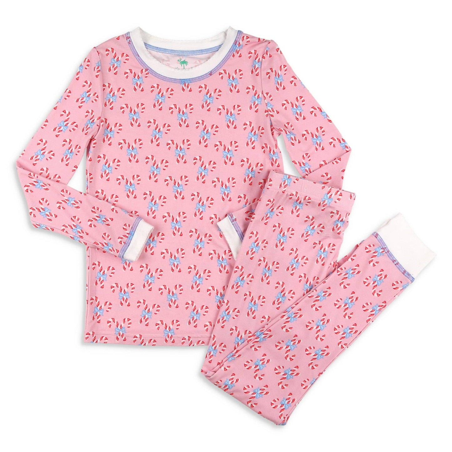 Girls Bamboo Loungewear - Candy Canes