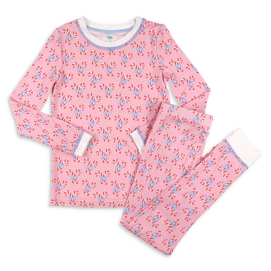 Girls Bamboo Loungewear - Candy Canes