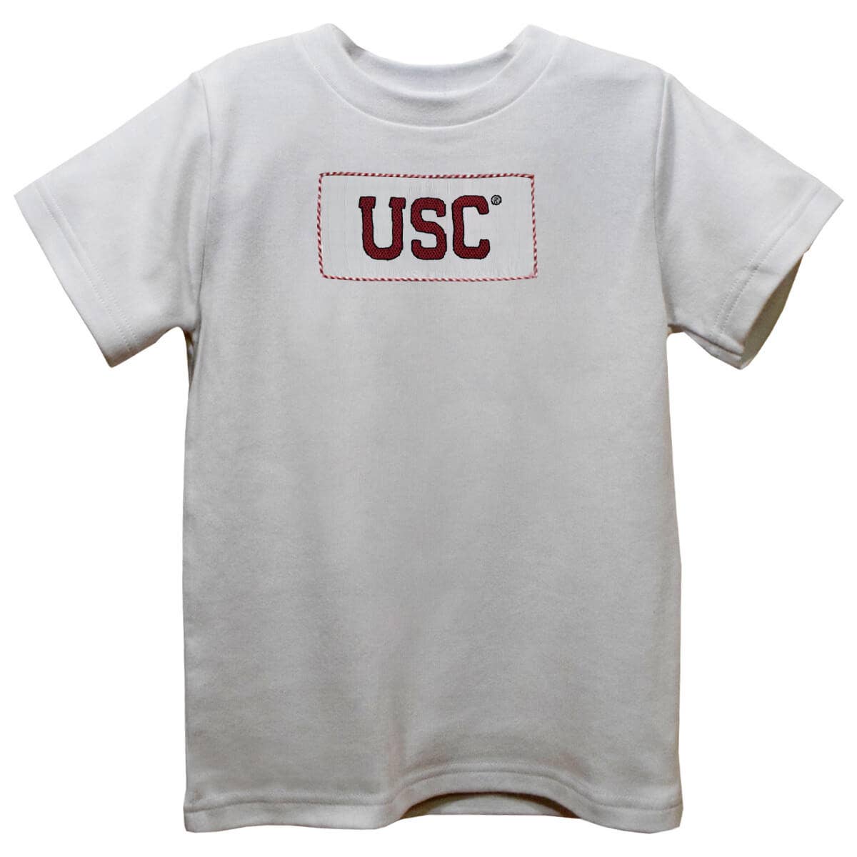 South Carolina Gamecocks Smocked Knit Short Sleeve T-Shirt