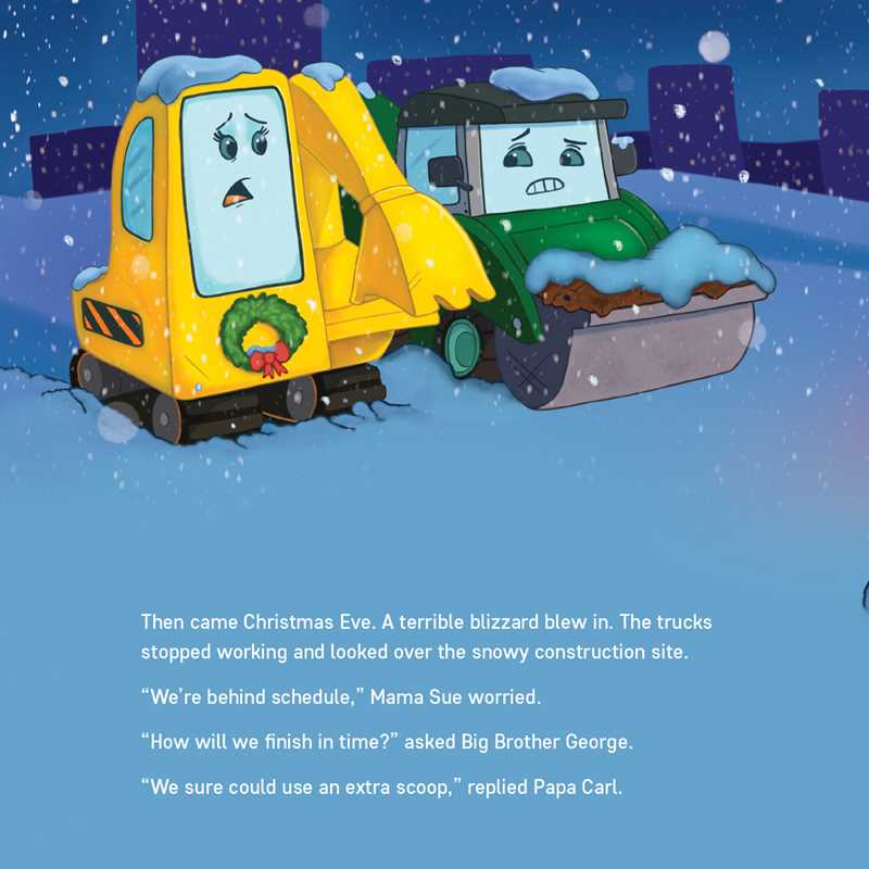 Danny the Digger Saves Christmas by Aja Mulford