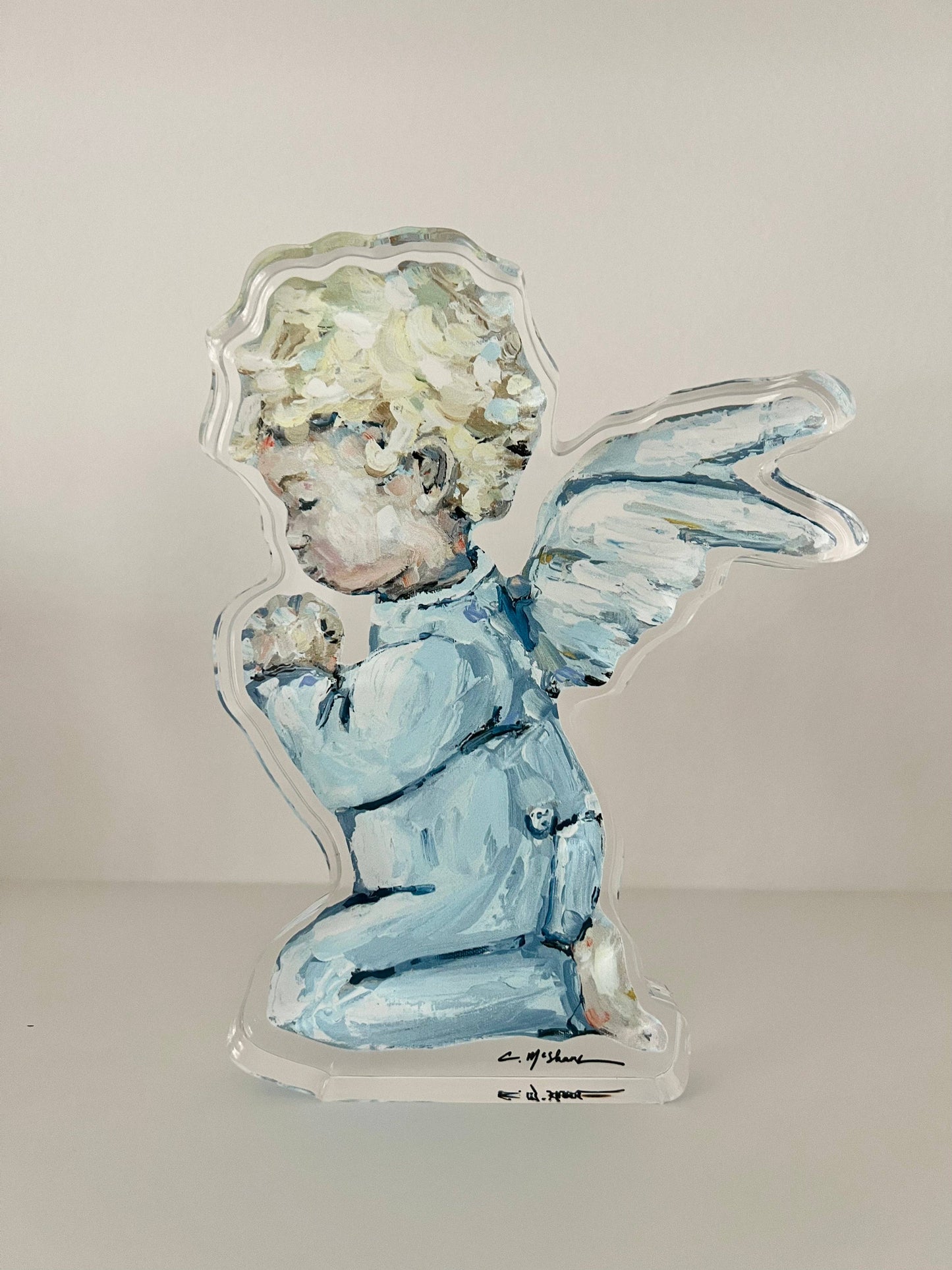 "Tiny Wings II" acrylic shelfie