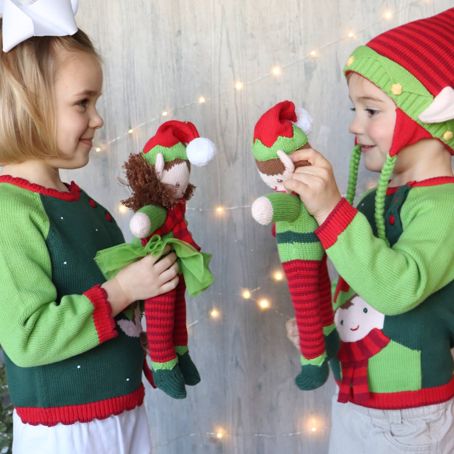 Ester the Elf Knit Doll