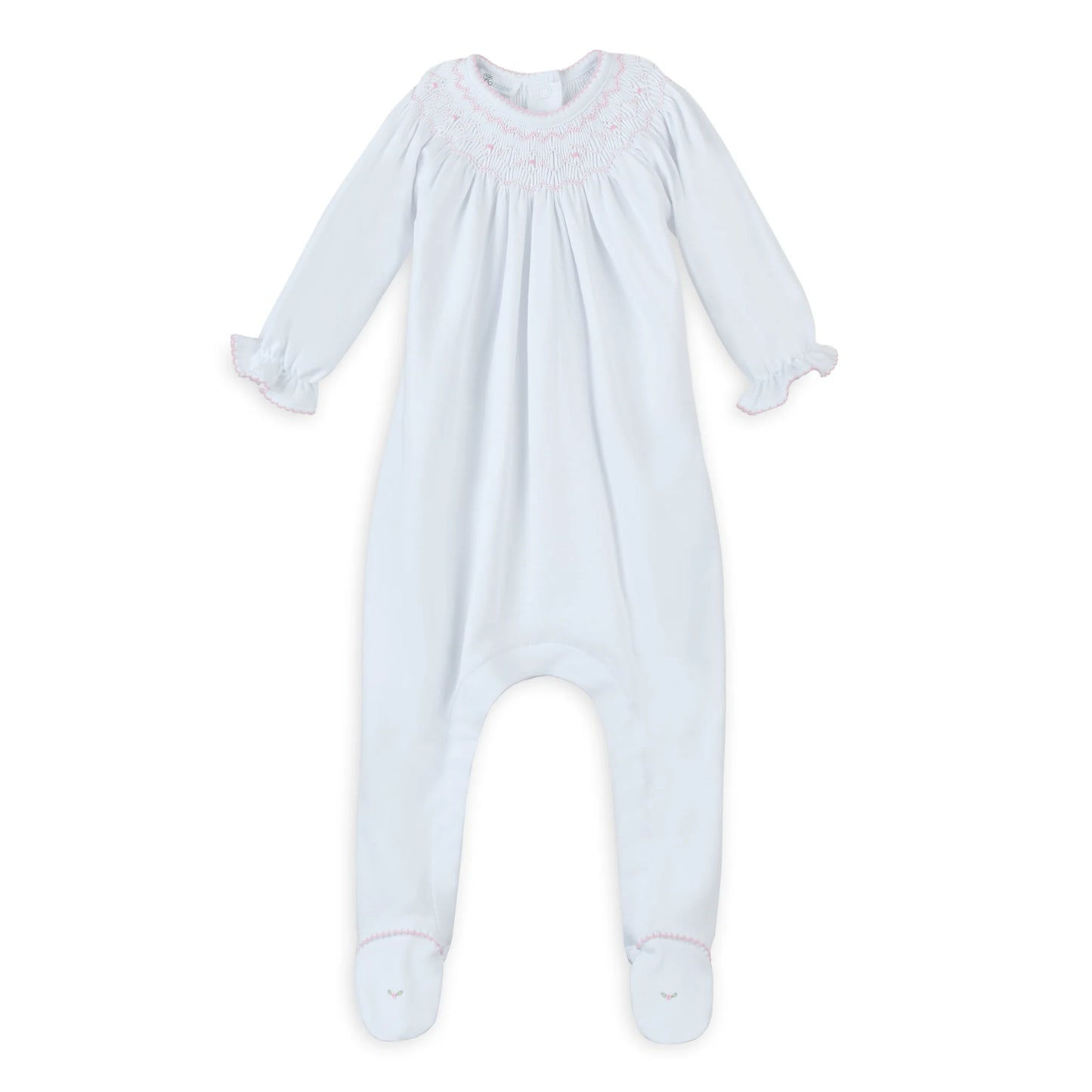 Lizzie's Classics Bishop Footie - Pink