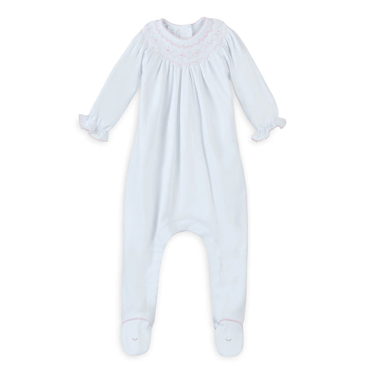Lizzie's Classics Bishop Footie - Pink